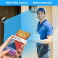 thumbnail image 2 of 1080P Tuya Smart Life Home Digital Viewer Peepholes EU PLUG Silver, 2 of 5