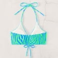 thumbnail image 4 of Lopeceal Bikini Top for Women Bathing Suit Self Tie Spaghetti Straps Halter String Bikini Tops Sexy Bikini Swimsuit Tops, 4 of 4