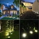 thumbnail image 5 of Luces solares para suelo, paquete de 4, impermeables, para exteriores, en el suelo, para paisajes, caminos, luces con sensor de disco para jardín, patio, pasarela, césped, entrada de vehículos, patio, 5 of 5