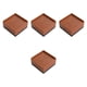 thumbnail image 3 of Elevadores de cama para muebles, elevadores de patas, portátiles, simples, resistentes, antideslizantes, almohadillas para mesa, sofá y gabinete, 4 pi Marrón 4cm, 3 of 9