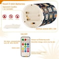 thumbnail image 5 of Yayeee Flameless Candles with Remote Flickering Battery Operated Multi Color Changing, Square Harmony, 5 of 7