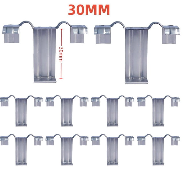 10Piece Solar Panel Frame Water Drain Water Redirection Clips Stainless Steel