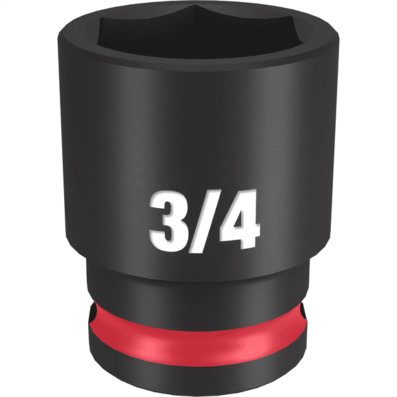 Milwaukee Tool SHOCKWAVE Impact Duty 3/8" Drive 3/4" Standard 6 Point Socket