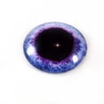 thumbnail image 2 of Wide Light Purple Fantasy Glass Eyes, 2 of 6