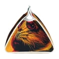 thumbnail image 3 of Lsque Watercolor Glasses Guinea Pig Printed Long Tissue Box Cover Holder, Facial Paper Organizer Dispenser,Triangle with Bottom Belt, PVC Leather Decorative Organizer, 3 of 9