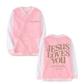 thumbnail image 7 of ANINEO Kids Baseball Jackets Boys Girls Fit Varsity Jacket Casual Lightweight Plain Cardigan Button School Coat, 7 of 7