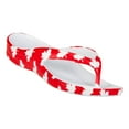 thumbnail image 1 of Sandales à Enfiler Dawgs pour Femmes Canada (Rouge/blanc) Taille 11, 1 of 1