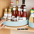 thumbnail image 6 of Rotating Kitchen Turntable | 360° Lazy Susan Organizer | Plastic Storage Tray for Spices & Utensils | 10-inch Circular Shelf for Countertop & Pantry, 6 of 6