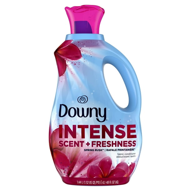 Downy Intense Spring Rush, 72 Loads Liquid Fabric Softener, 48 fl oz