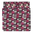 thumbnail image 1 of Juego De Sabanas Queen Size Estampadas De Microfibra De Poliester 4 Piezas Diseño Elegante Amplias Textura Suave, 1 of 5