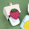thumbnail image 5 of Eease Cartoon Coin Pouch with Hook Mini Wallet for Kids Girls (Strawberry), 5 of 5