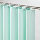 thumbnail image 1 of Rideau De Douche,vert Menthe,180x180cm,anti Moisissure,tissu Poliéster,impermable,pais,rideaux Baignoire Lavable,ganchillos,para que no, 1 of 5