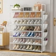 thumbnail image 5 of 7-Tier Shoe Rack Organizer, Holds 28-35 Pairs, Tall Space-Saving Storage Tower, 5 of 7