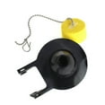 BESHOM Universal Toilet Flapper and Chain with Float for 2 Inch Flush