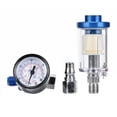 thumbnail image 1 of 1/4in Thread Filter Solid Contaminants Water Oil Trap Filter Pneumatic Tool, Inline For Automotive Refinish Ship, 1 of 8