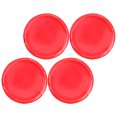 thumbnail image 1 of BEADCEST 4 Pcs Disque d'Arène Gyroscopique en Plastique Rouge pour Jeu, 1 of 7
