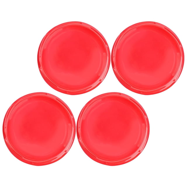 BEADCEST 4 Pcs Disque d'Arène Gyroscopique en Plastique Rouge pour Jeu