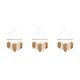 thumbnail image 4 of Bewildely Leaf Boho Tapestry Handmade Knitting Tassels Wall Decor Hanging Macrame  Room Type1 NO1, 4 of 6