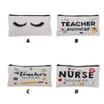 thumbnail image 2 of Makeup Bag Storage Sack Canvas Pouch Fine Workmanship Cartoon Simple Style Fashionable Multipurpose Simple Style Chic Design Exquisite Type 3, 2 of 9