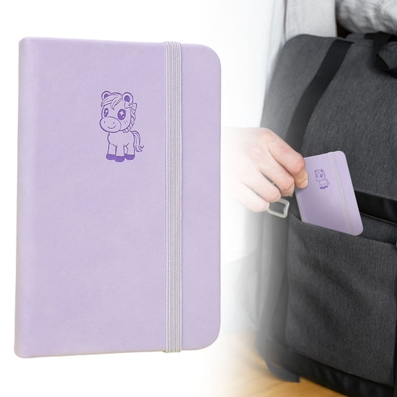 A7 Pocket Notebook, 100 Sheets, Light Purple