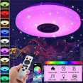 thumbnail image 1 of Plafón musical LED con altavoces Bluetooth, plafones musicales, plafones, 1 of 5