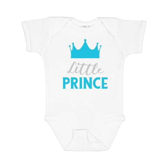 Inktastic Prince, Little Prince, King, Crown, Baby Boy Boys Baby Bodysuit