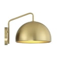 thumbnail image 2 of Trade Winds Hazel 1-Light Wall Sconce in Natural Brass, 2 of 5