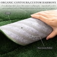 thumbnail image 4 of Bsicpro Bath Mat,Non Slip,Soft Absorbent,3D Textured Decorative Bathroom Floor Mat,Machine Washable,59"x24" Forest Green, 4 of 6