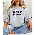 thumbnail image 4 of Trendy Golf Mom Sweatshirt for Women Girly Script Golf Supporter Pullover Gray Sweatshirt Adult Small, 4 of 4