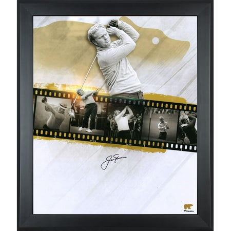 Jack Nicklaus Framed Autographed 20" x 24" 18-Time Major Champion Collage Photograph - Fanatics Authentic Certified