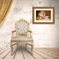 thumbnail image 3 of Weir, J Alden 32x23 Gold Ornate Wood Framed with Double Matting Museum Art Print Titled - Still Life, 3 of 4