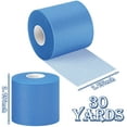 thumbnail image 2 of 3 Pieces Athletic Pre Wrap Tape for Hair Foam Underwrap Tape Sports Pre-wrap Athletic Tape Underwrap for Hair Ankle Wrists Knees Sports 2.75 Inch by 30 Yards(Blue), 2 of 5