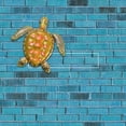 thumbnail image 4 of 2PACK Metal Turtle Wall Decor Sea Turtle Hanging Wall Tortoise Sculpture Decorations Unique Room Decor for Home Bedroom Garden Patio, 4 of 8