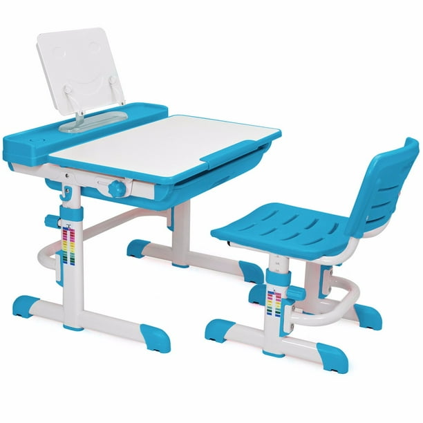 Barton Kids Interactive Desk Adjustable Table Chair Height