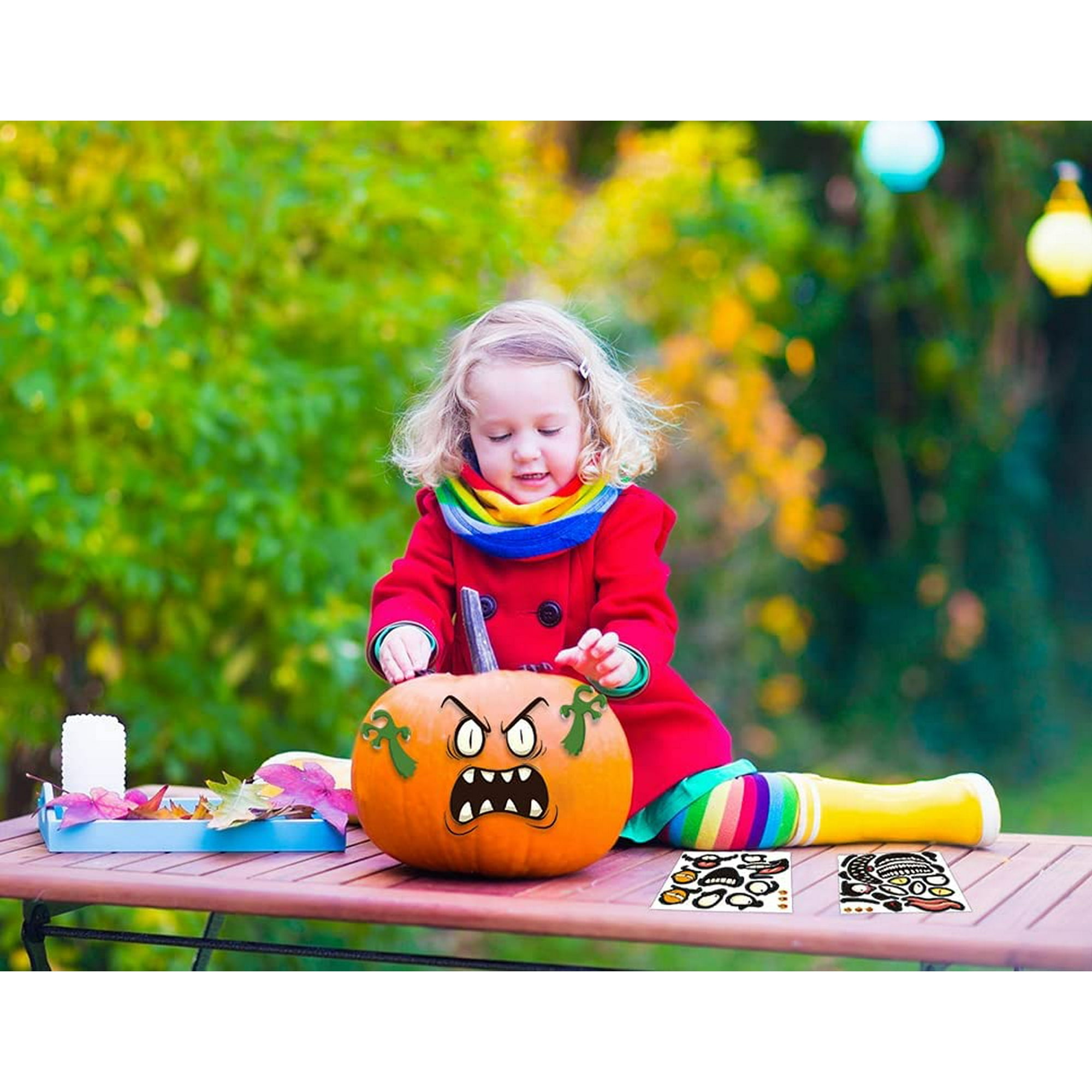 186 Pièces Kit D'Artisanat En Mousse Halloween, Autocollants