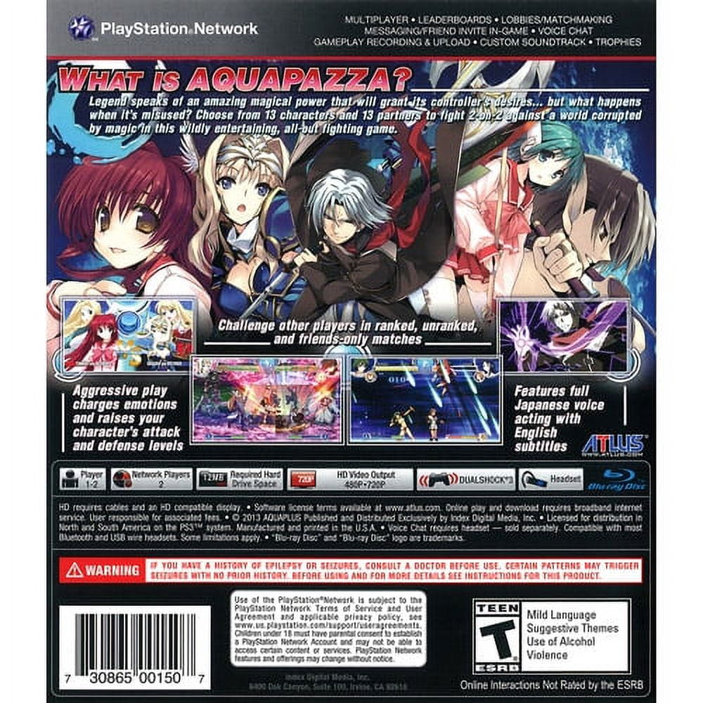 Aquapazza ps4 sale