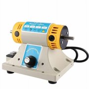 TOPCHANCES TM-2 Jewelry Rock Polishing Buffer Machine Bench Lathe Polisher Kits Rock Tumbler Gem Tools Grinder 200W