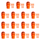 thumbnail image 1 of 15 Uds. Tijeras para Cosechar Verduras Pulgar Protector Dedos Metal Uñas (M), 1 of 7