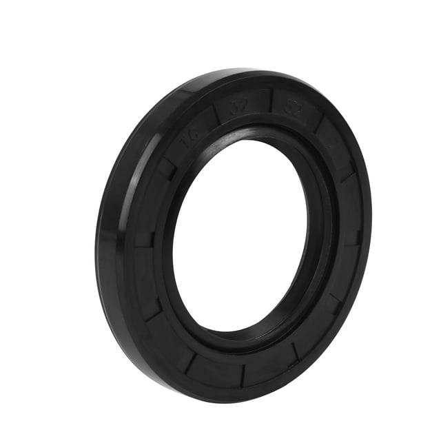 Sello de aceite de eje TC de doble labio negro de 32 mm x 52 mm x 7 mm para automóvil