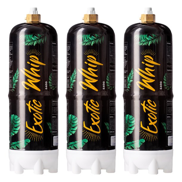 Exotic Whip Cream Chargers 640G Disposable Nitrous Oxide Tank for