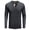 style8, variant on Men's Long Sleeve Round Neck Button T-Shirt Top Henley Shirt Thermal Underwear Henley Top Casual Slim Fit Lightweight T Shirts
