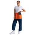 thumbnail image 2 of Delantal Chef Works unisex para camarera, color mandarina, talla única, 2 of 5