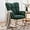 Green Teddy, variant on XgoodX Nursery Rocking Chair Teddy Upholstered Glider Rocker Rocking Accent Chair Padded Seat with High Backrest Armchair Comfy Side Chair for Living Room Bedroom Offices (Black Teddy)