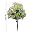 thumbnail image 3 of YIMWNYI Outdoor Garden Spring Plastic Artificial Flowers, Trumpet Flower Ground Spikes, Maintenance-Free Decor, Waterproof Floral Ornaments, Perfect for Indoor and Outdoor Use, 3 of 6