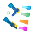 thumbnail image 2 of Kit de válvulas de mordedura de la vejiga de hidratación con conectores de manguera recta y ángulo boquillas para picnics que iban a trepar BBQ Multicolor, 2 of 9