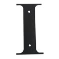 thumbnail image 1 of Village Wrought Iron LET-I House Plaque Letter I - Black, 1 of 2