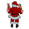thumbnail image 3 of Kurt S. Adler 10.5 in. Fabriche African American Santa with Gifts, 3 of 8