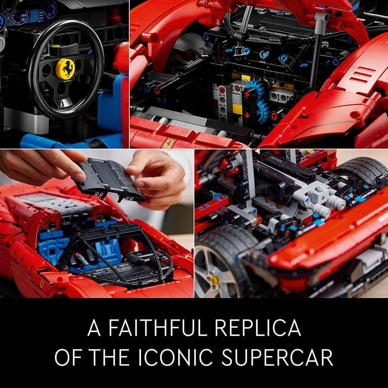 Lego Technic MOC: Ferrari LaFerrari 1:8 Hypercar 