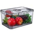 thumbnail image 1 of GOOHOCHY Caja organizadora para alimentos frescos, contenedores de cocina con tapa, suministros de cocina, 1 of 8