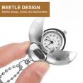 thumbnail image 2 of 1pc Beetle Designed Pocket Watch Shiny Pocket Watch Delicate Pocket Watch, 2 of 8